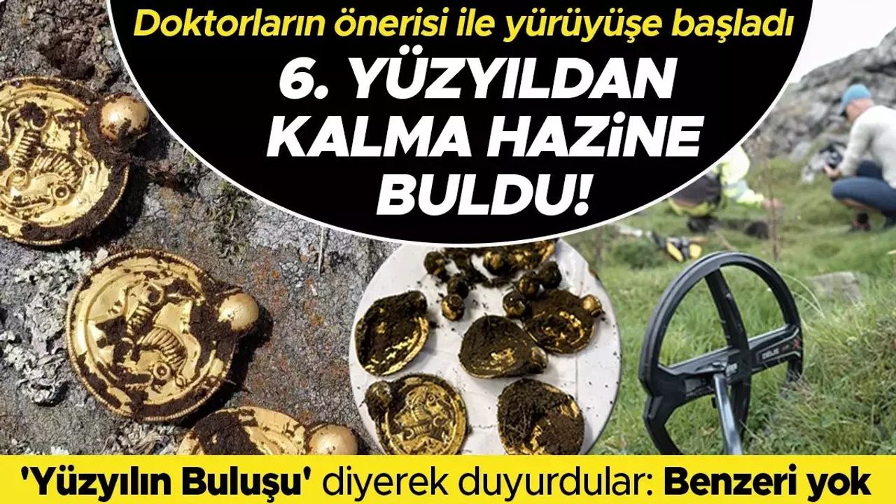 Norveçli Adam Yürüyüş Sırasında Tarihi Hazine Buldu