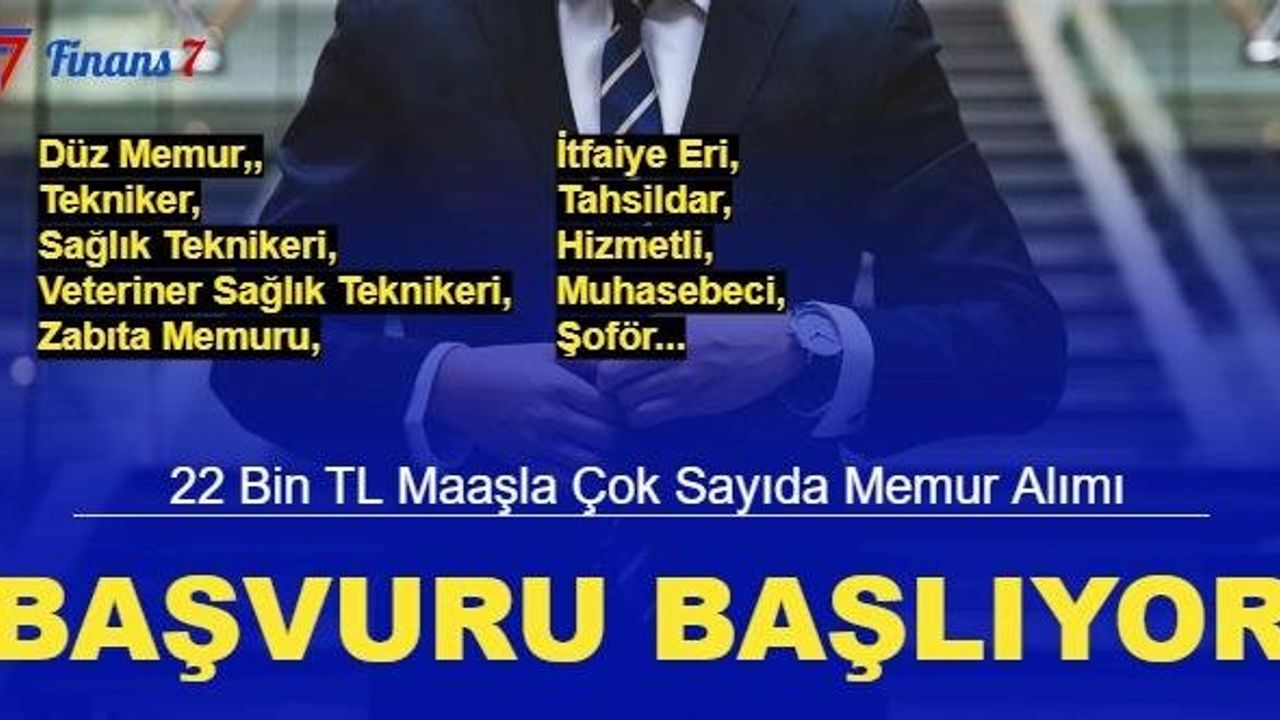 Belediyelere En Az Lise Mezunu Alımlar Başlıyor