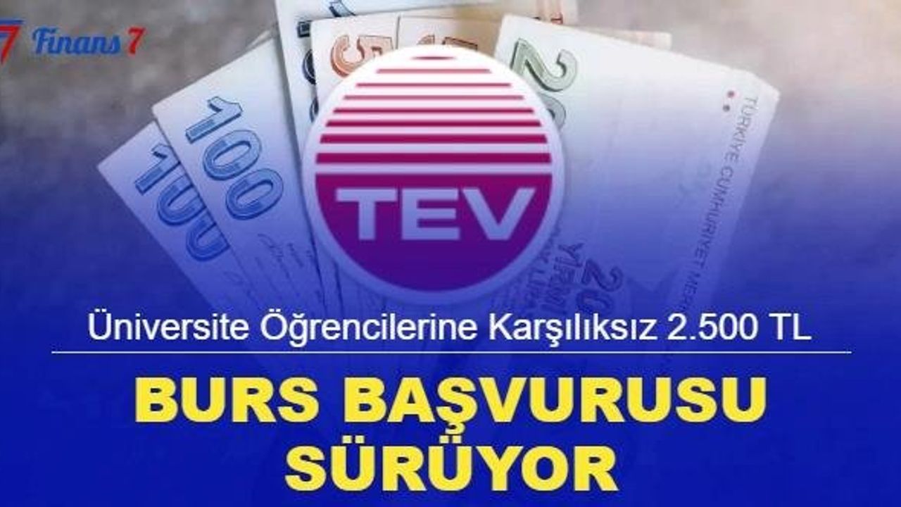 Üniversite Öğrencilerine Karşılıksız 2.500 TL Burs Verilecek
