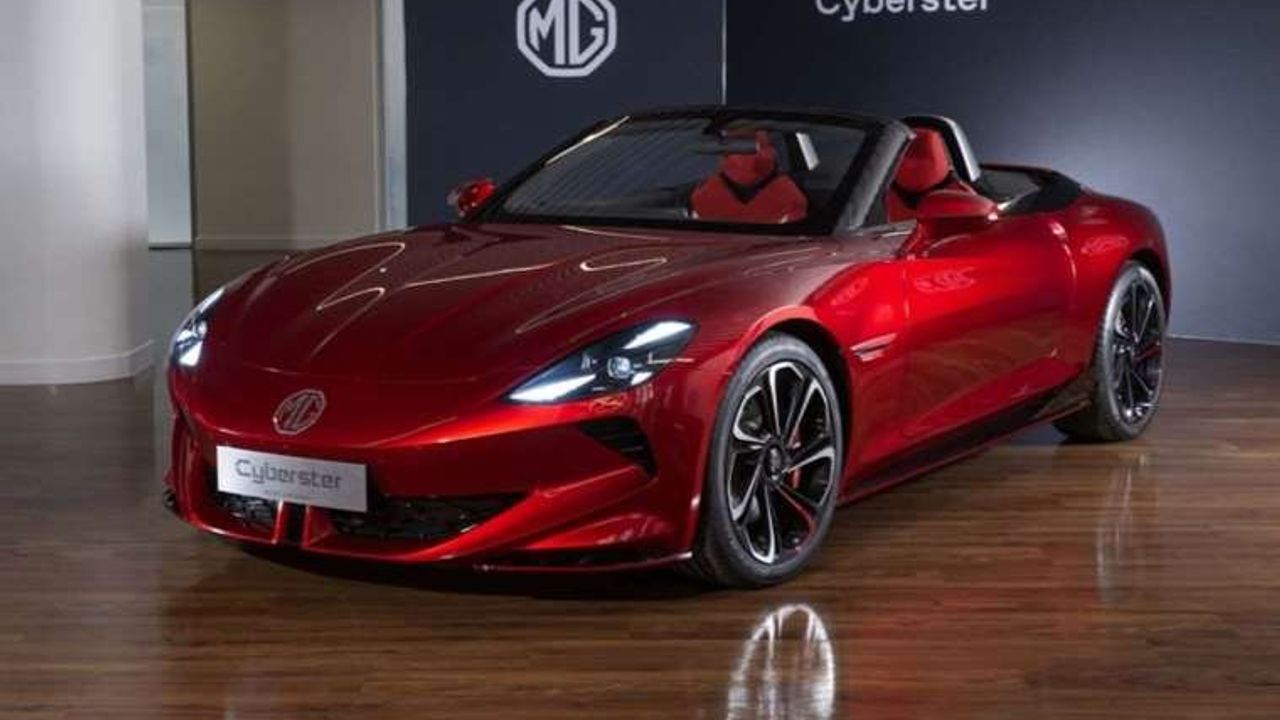 MG Cyberster: Elektrikli Roadster Modeli Türkiye'de Satışa Sunulacak