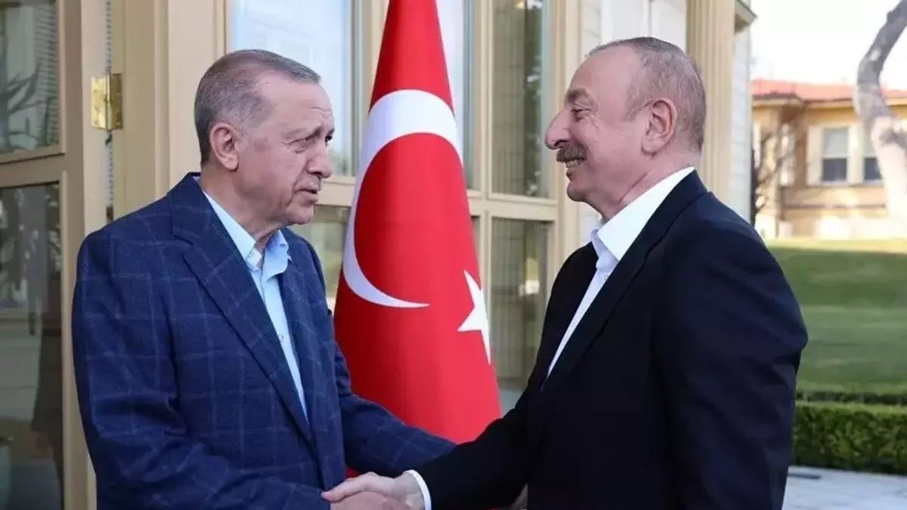 Cumhurbaşkanı Erdoğan, Azerbaycan Cumhurbaşkanı İlham Aliyev ile Görüştü