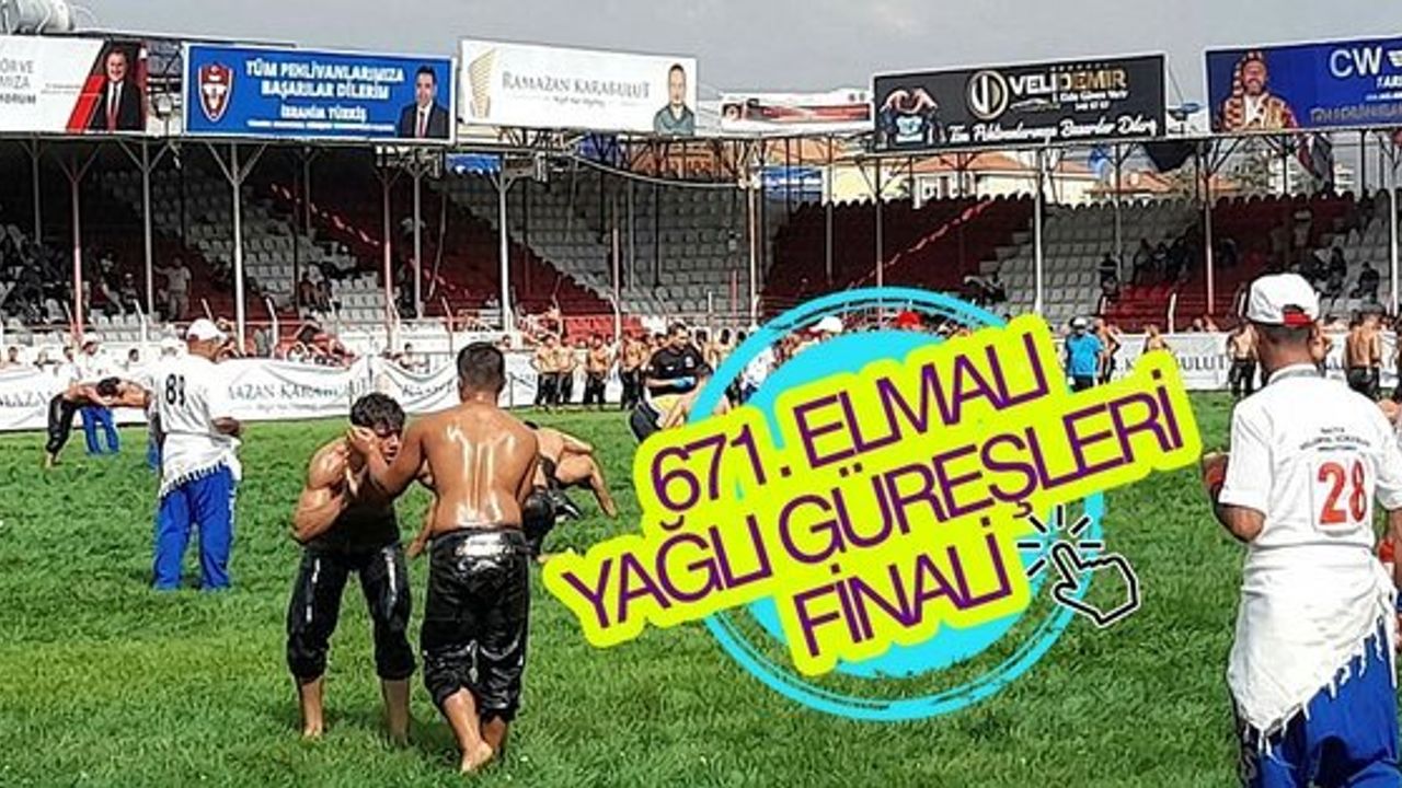 Elmalı Yağlı Güreşleri Finali 2023