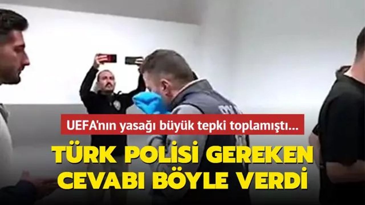 Polis Memuru Ramazan Şahin, Azerbaycan Bayrağına Gösterdiği Hassasiyetle Ödüllendirildi