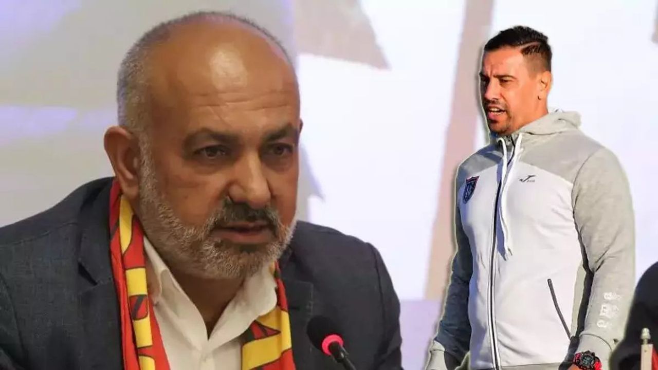 Kayserispor'un yeni teknik direktörü Recep Uçar için imza töreni düzenlendi