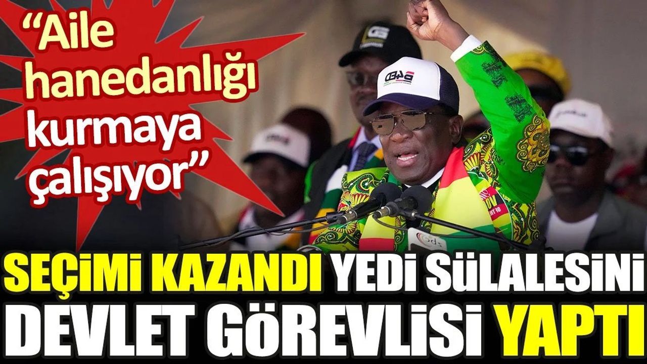 Zimbabve Devlet Başkanı, Oğlunu Maliye Bakan Yardımcısı Olarak Atadı