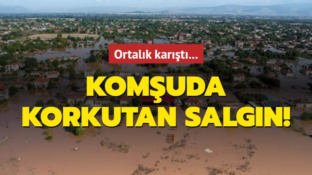 Yunanistan'da Sel Felaketi Sonrası Salgın Alarmı