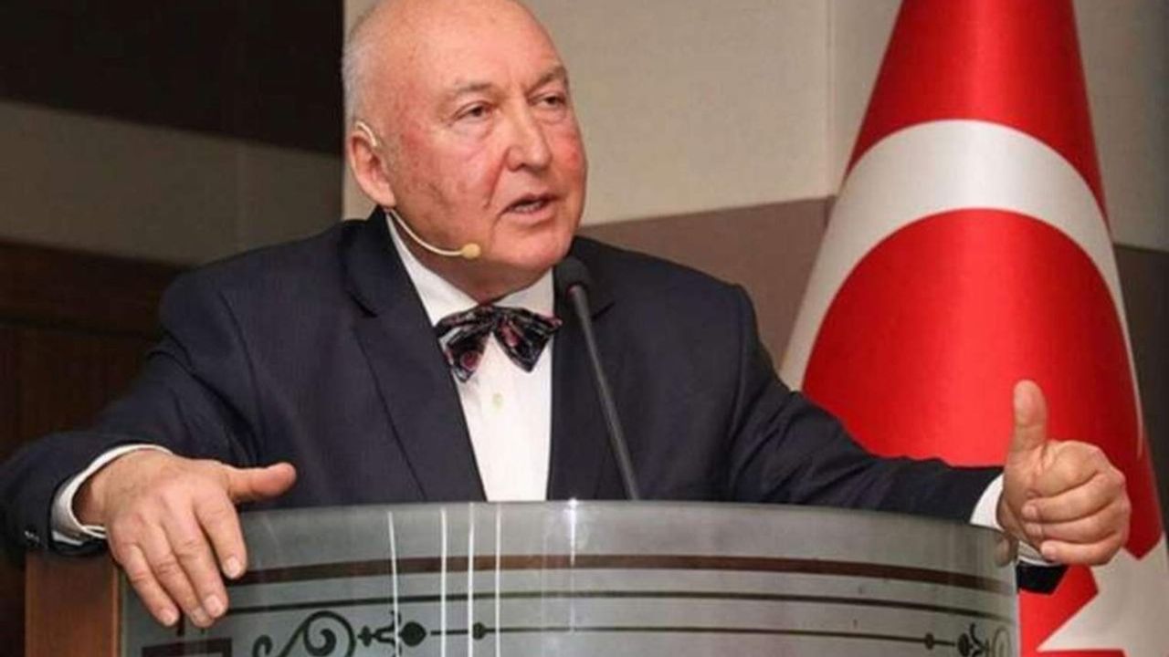 Jeofizik Mühendisi Prof. Dr. Övgün Ahmet Ercan'dan Deprem Riski Açıklaması