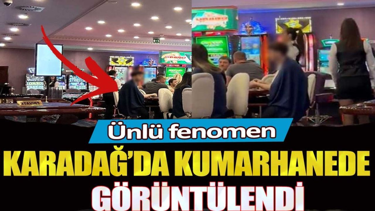 Çağrı Taner Karadağ'da Kumarhanede Görüntülendi