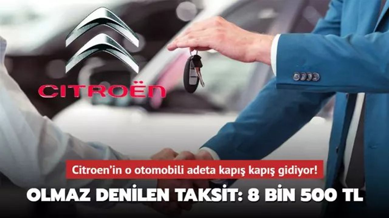 Citroen'in Ucuz Elektrikli Otomobili Kapış Kapış Gidiyor