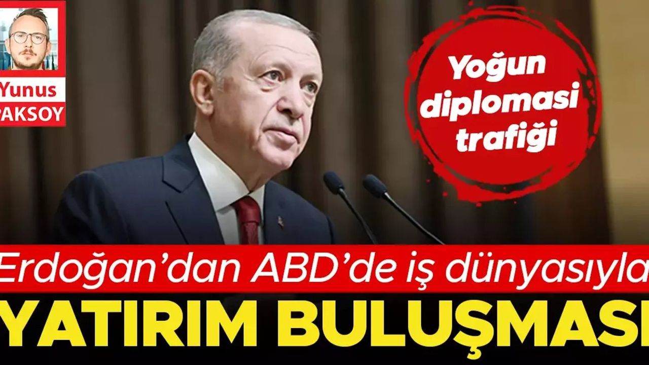 Cumhurbaşkanı Tayyip Erdoğan, BM Genel Kurulu için ABD'ye Gidiyor