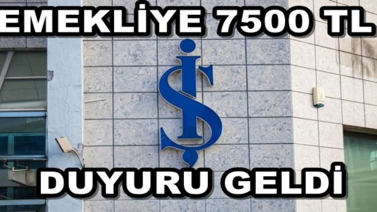 Eylül'de Emeklinin Cebine Ek 7500 TL Girecek! Banka Resmen Duyuru Yaptı!