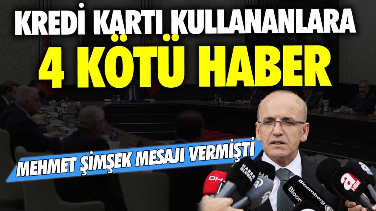 Kredi Kartı Kullanıcıları İçin 4 Kötü Haber!