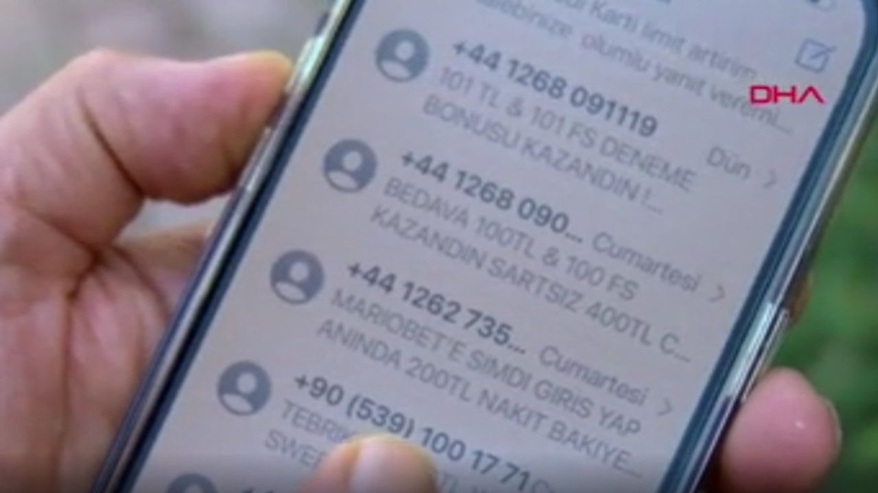 Yasadışı Bahis Sitelerinden Gelen SMS'lere Karşı Uyarı