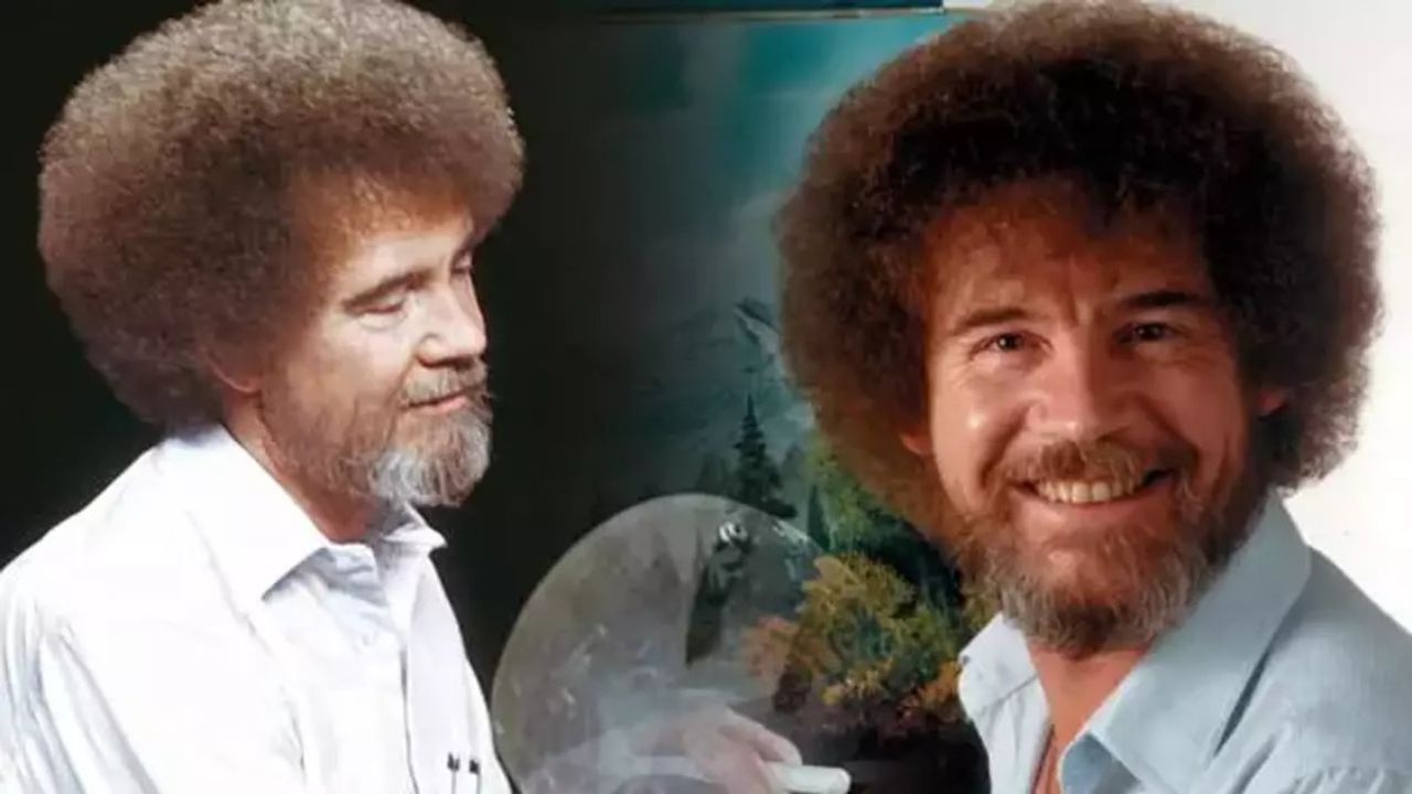 Bob Ross'un Resim Sevinci'nde Çizdiği İlk Tablo Satışa Çıktı