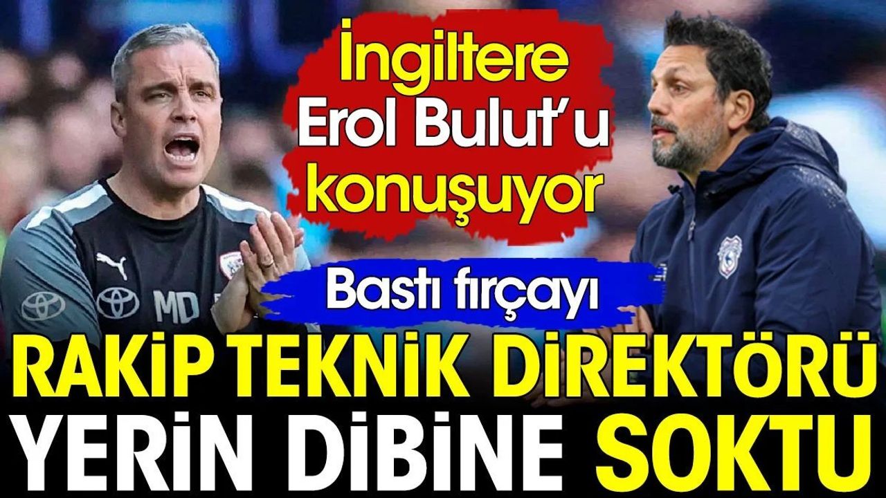 Erol Bulut Rakip Teknik Direktörü Eleştirdi