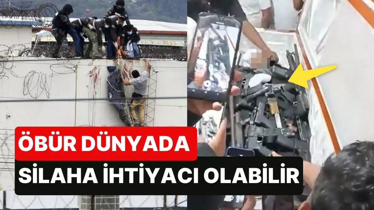 Ekvador'da Uyuşturucu Karteli Liderinin Cenaze Töreninde Silahlarla Veda