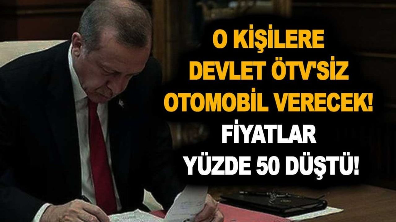 Devlet ÖTV'siz Otomobil Teşviki İle Fiyatlar Düştü!