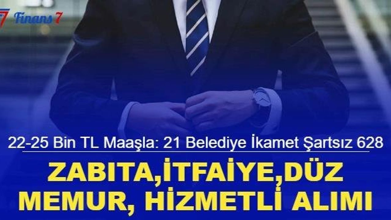 Belediyelerde KPSS ile Memur Alımı Yapılacak