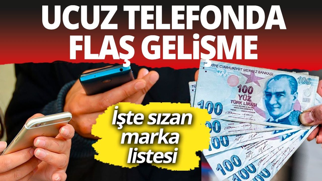 Ucuz Telefonda ÖTV'siz Satış Listesi ve Markaları