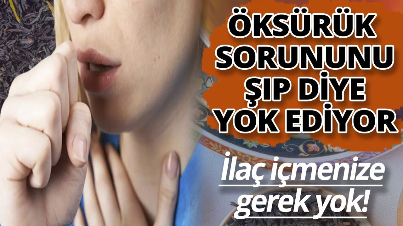 İlaç kullanmadan öksürüğü yok eden doğal yöntemler