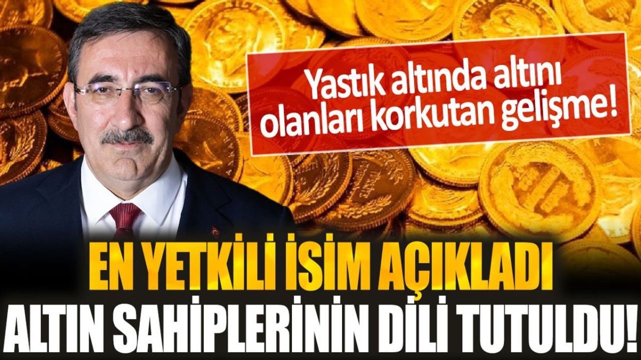 Altın Sahiplerine Korkutan Açıklama: Yastık Altındaki Altınlar Ekonomiye Kazandırılacak