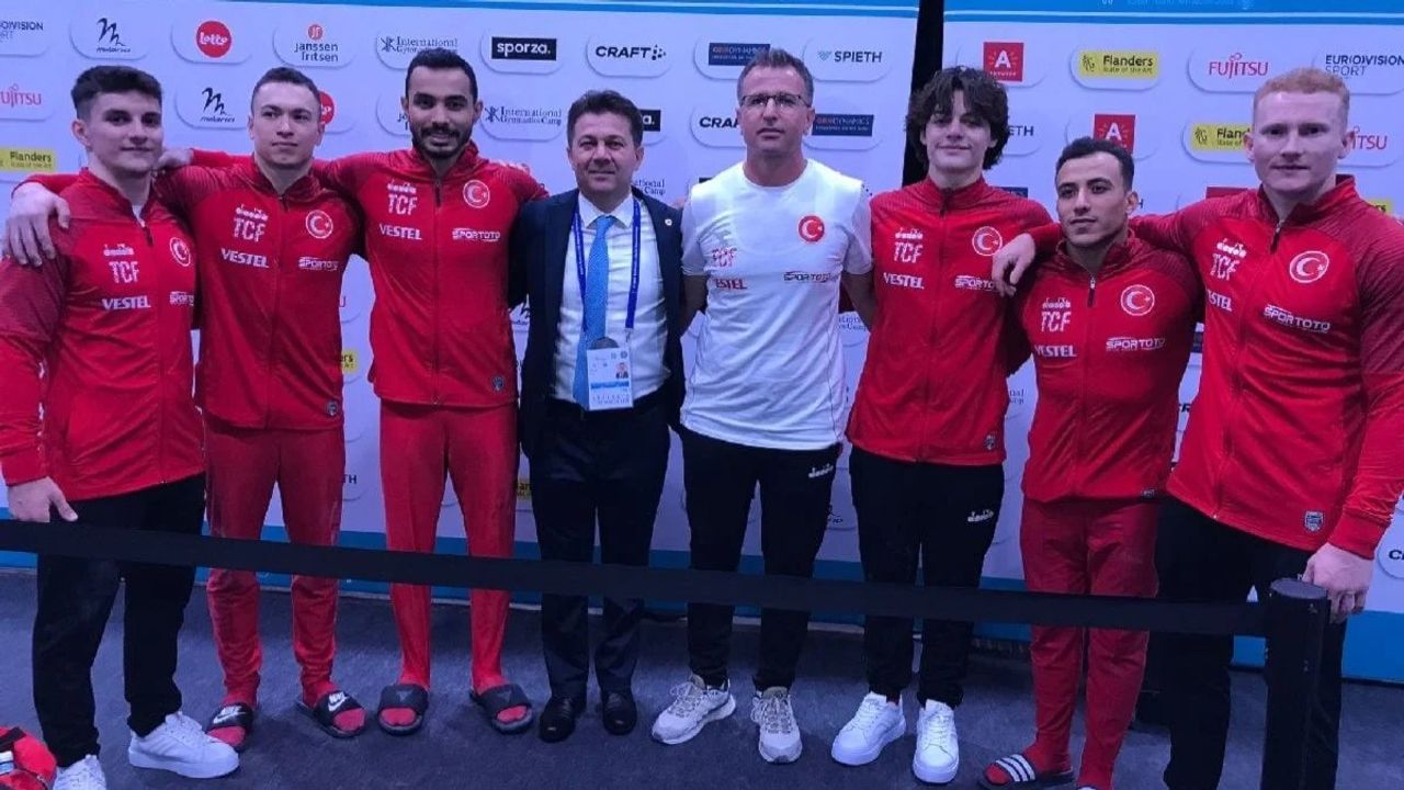 Belçika'da düzenlenen Artistik Cimnastik Dünya Şampiyonası'nda Türkiye takım halinde olimpiyat kotası kazandı