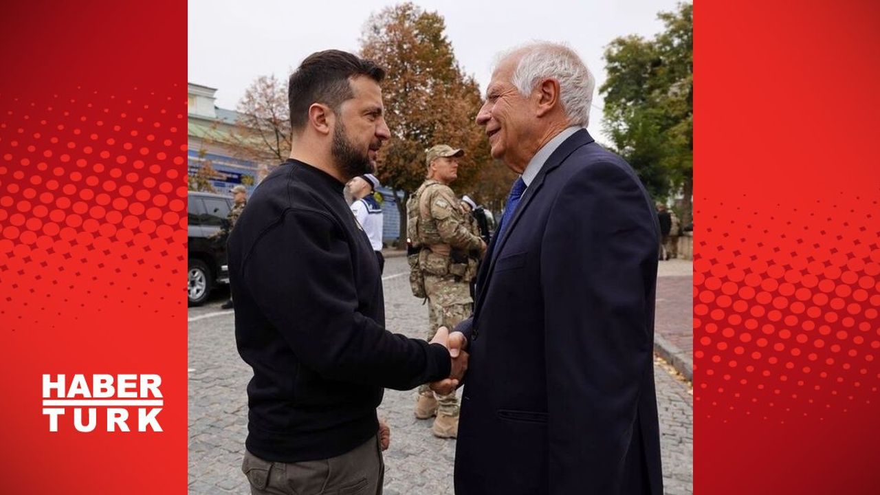 AB Dış İlişkiler ve Güvenlik Politikası Yüksek Temsilcisi Josep Borrell Ukrayna'ya Ziyarette Bulundu