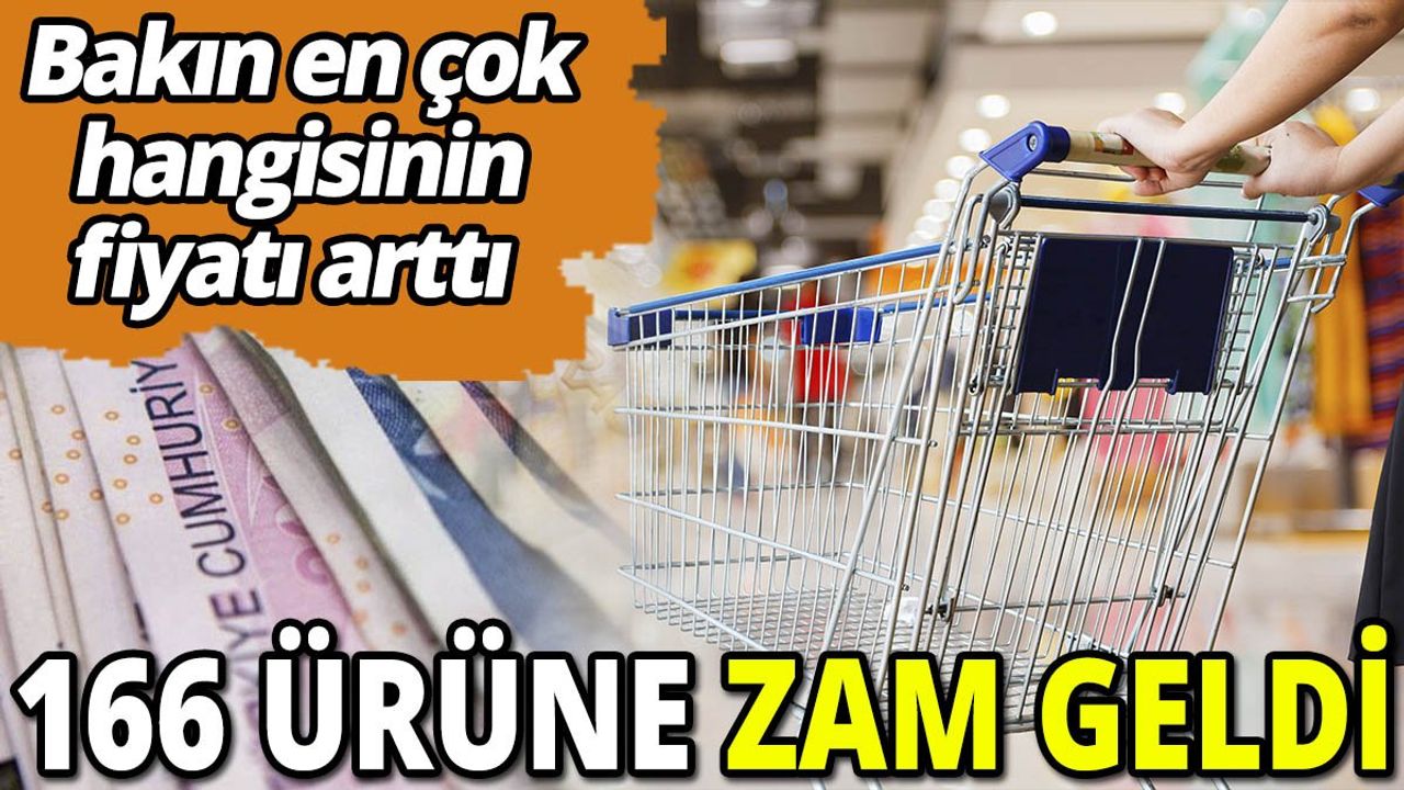 166 Ürüne Zam Geldi! İstanbul Ticaret Odası Açıkladı