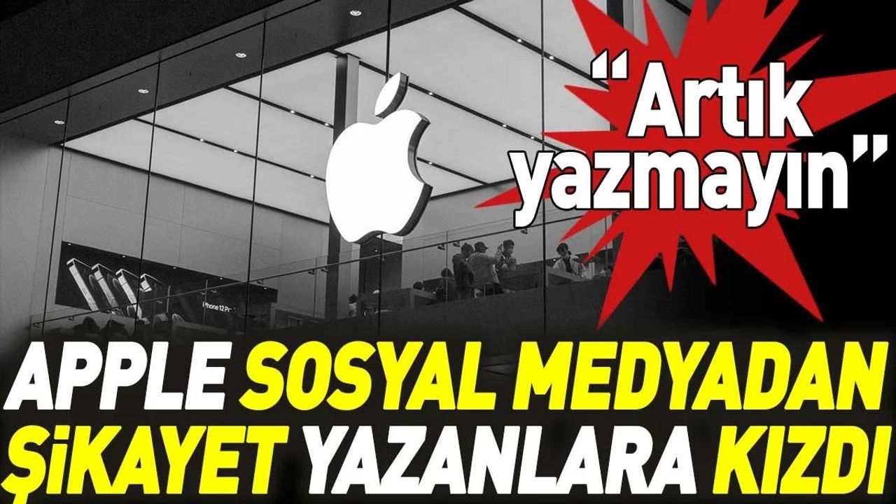 Apple Sosyal Medyadan Destek Vermeyi Bırakıyor