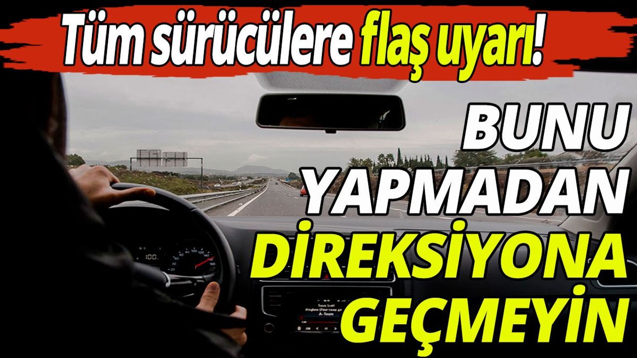 Uzun Yol Sürücülerinin Beslenme Alışkanlıklarına Dikkat