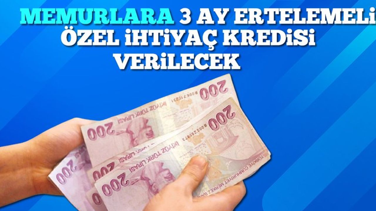 Halkbank'tan Memurlara Özel İhtiyaç Kredisi Kampanyası