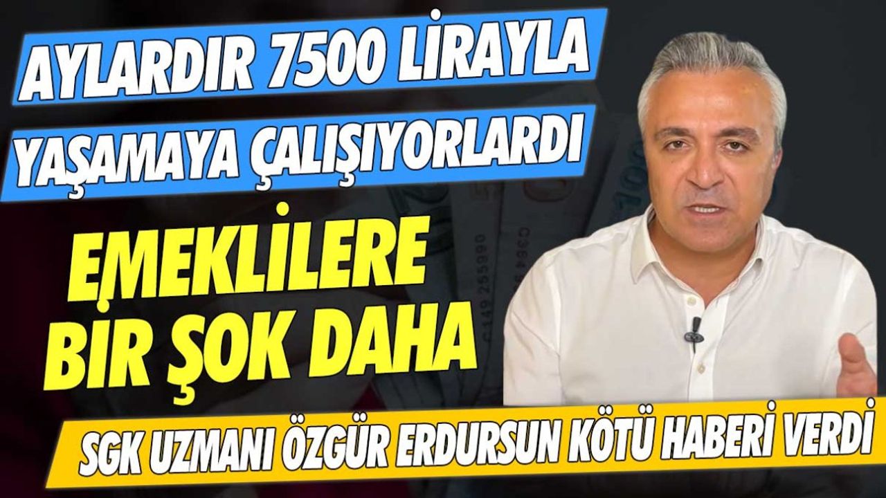 Emeklilere Kötü Haber: Enflasyon Sebebiyle Maaşlar Eriyor