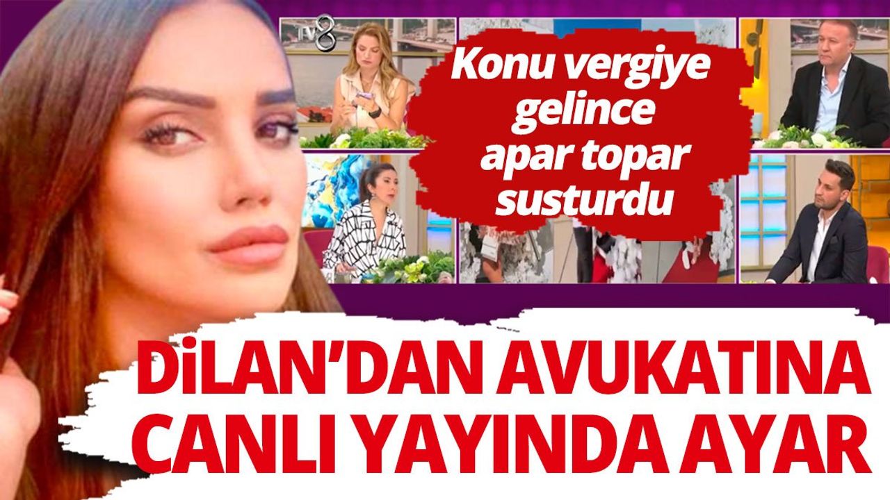 Dilan Polat'ın Avukatı Vergi Açıklamasıyla Susturuldu