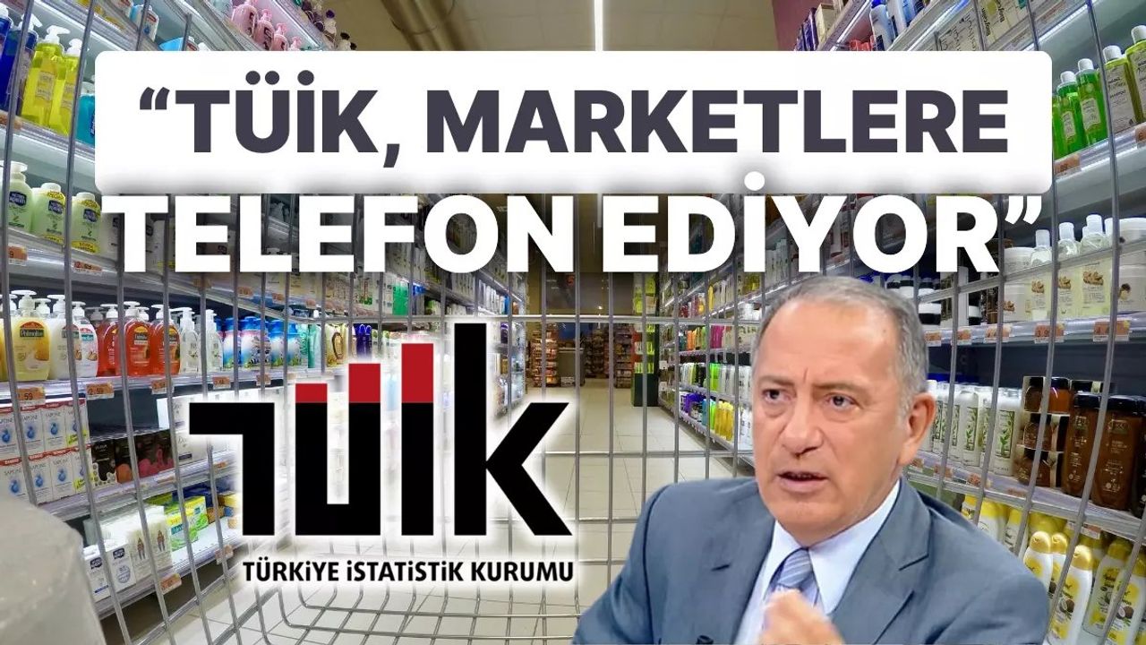 Fatih Altaylı: TÜİK Marketlere Müdahale Ediyor