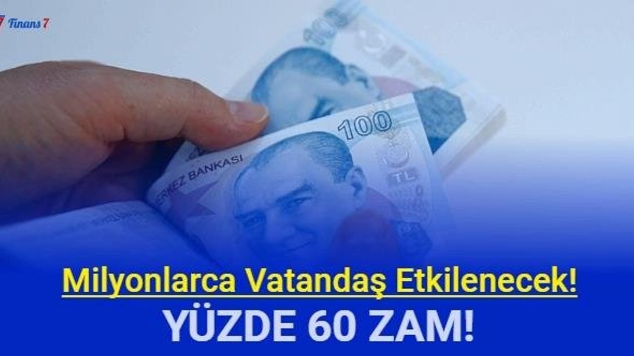 Yılbaşında Vergi, Cezalara ve Harçlara Yüzde 60 Zam Geliyor