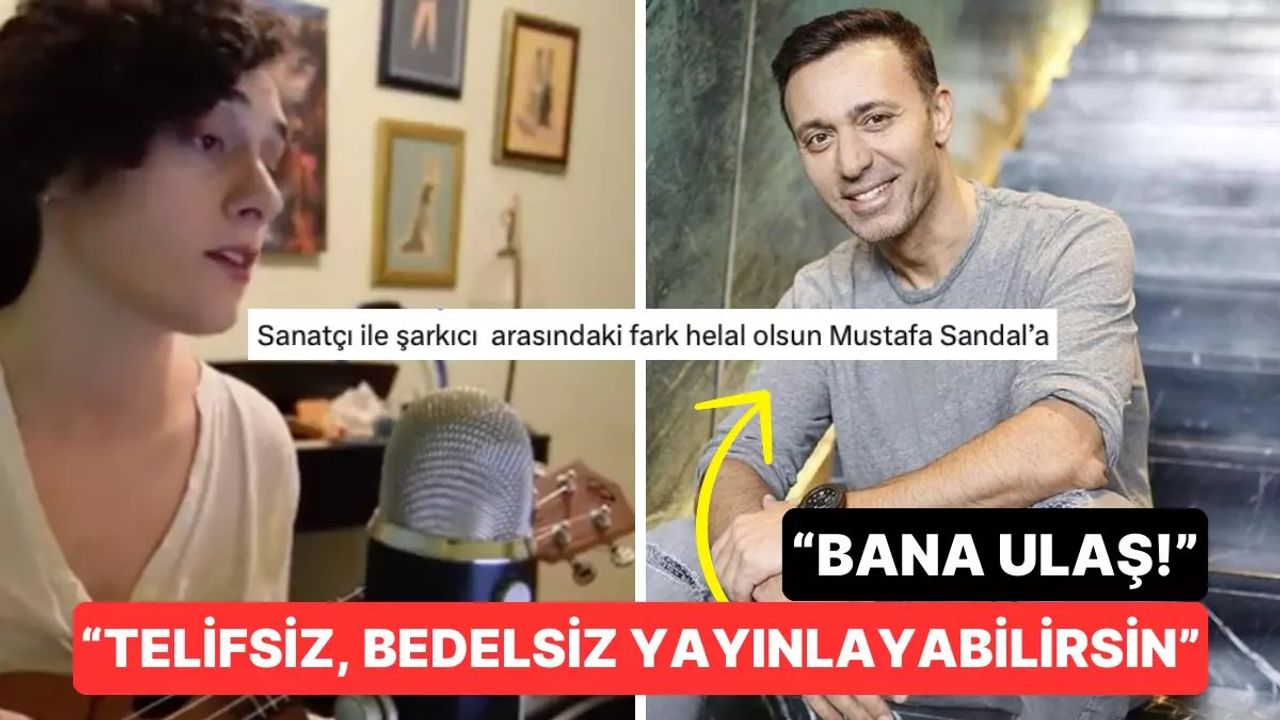 Mustafa Sandal Takipçisinin Şarkısına Yaptığı Yoruma Hayran Kaldı