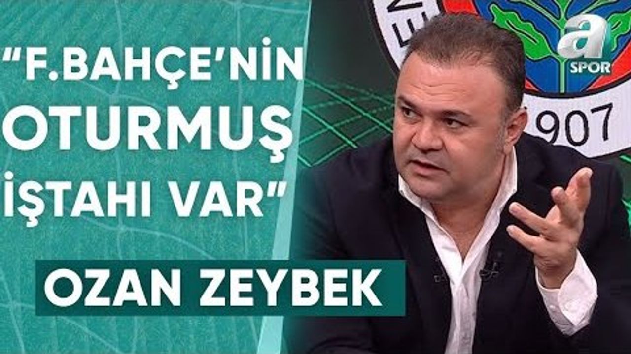 Ozan Zeybek: 'Fenerbahçe Gruptan Lider Çıkmalı!'