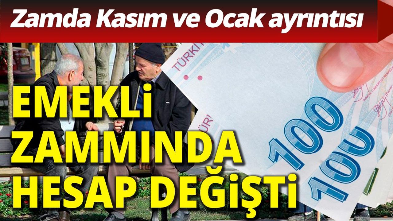 Emekli Zammında Kasım ve Ocak Ayrıntısı