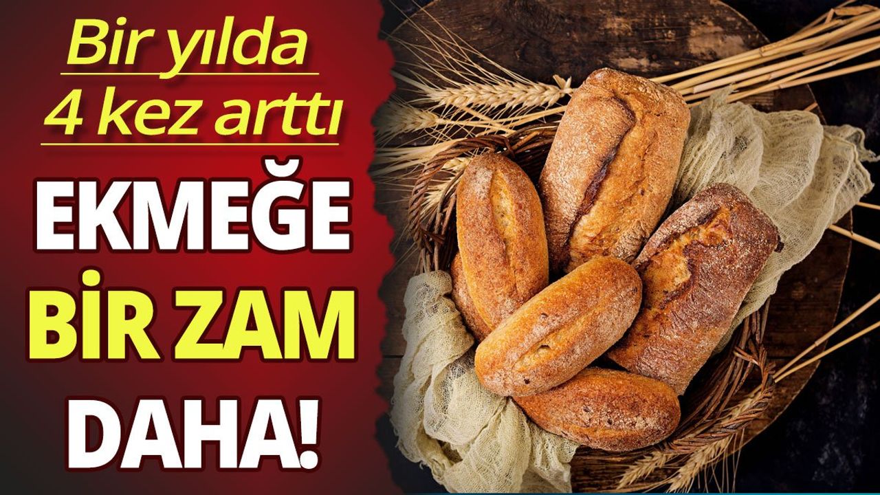 Konya'da Ekmeğe Bir Zam Daha!