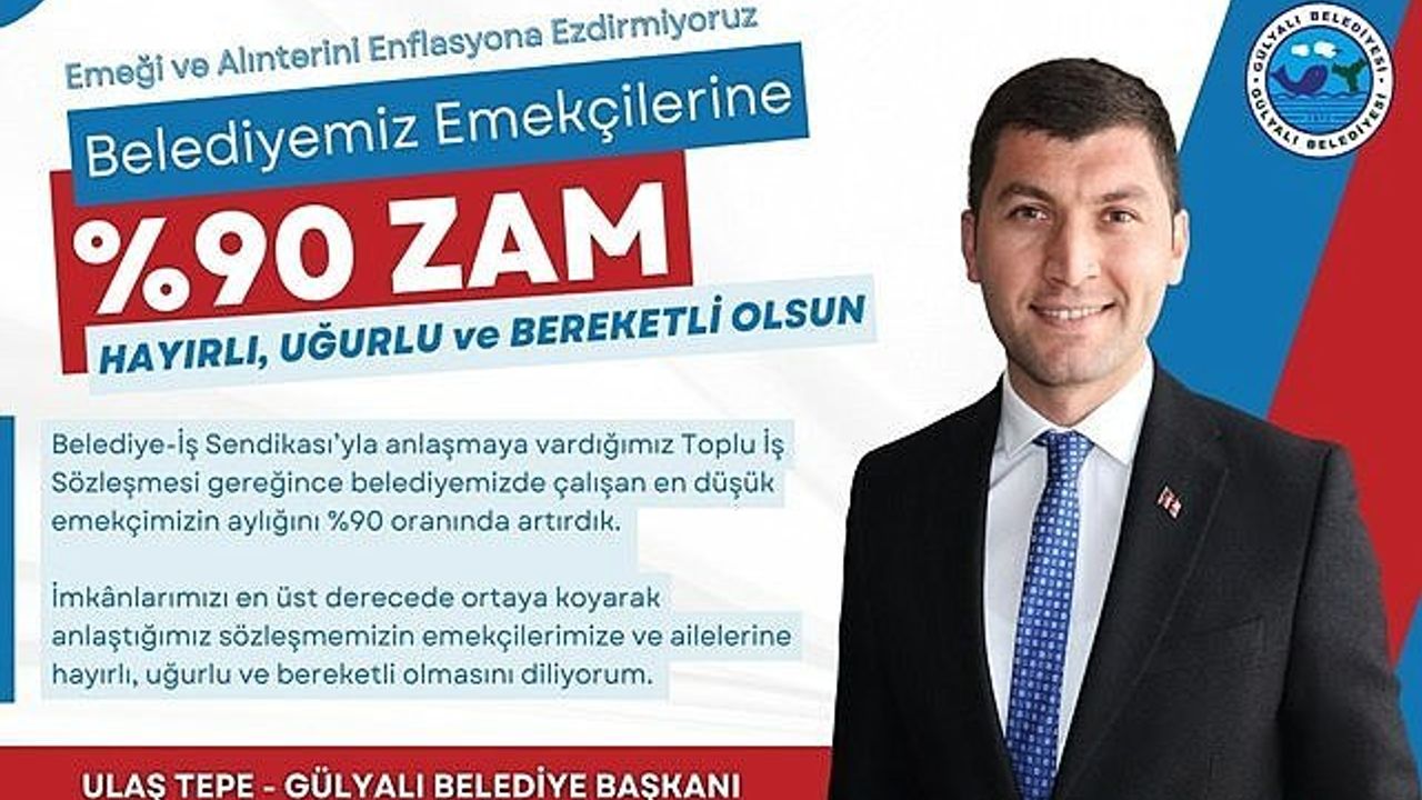 Yüzde 90 Maaş Zammı Açıklandı!