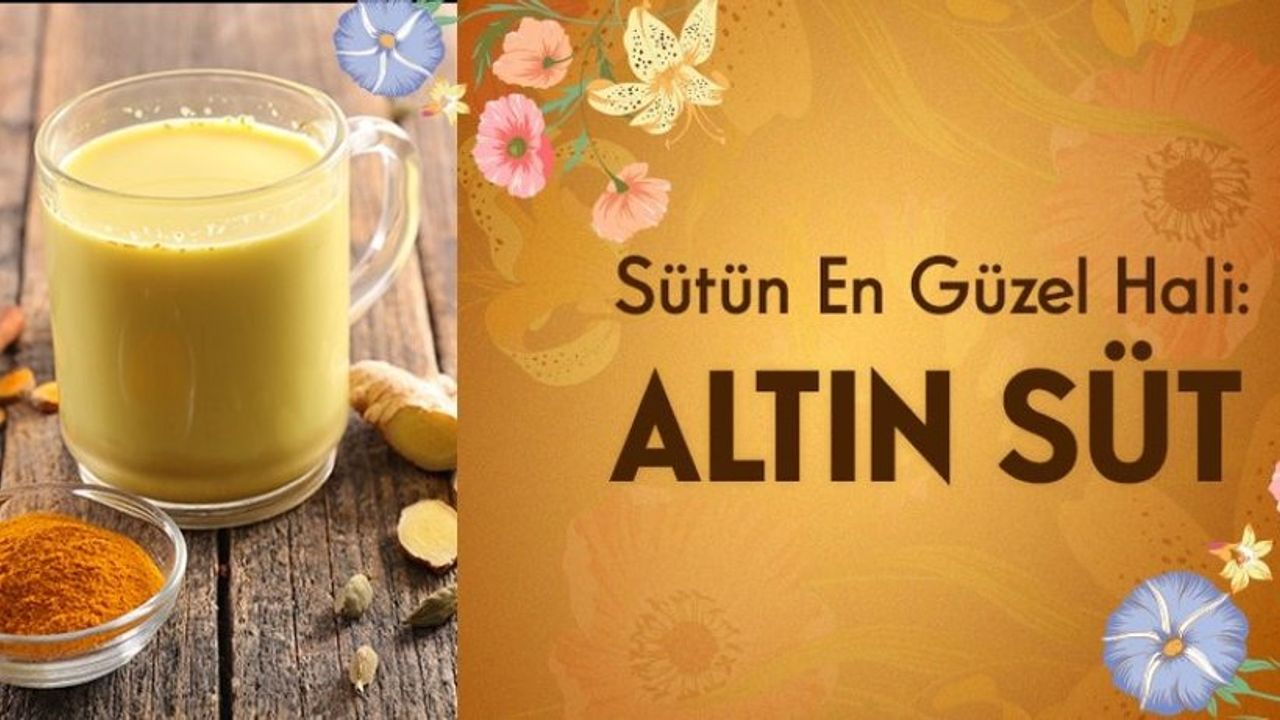 Altın Süt Nedir? Faydaları Nelerdir? Evde Pratik Altın Süt Nasıl Yapılır?