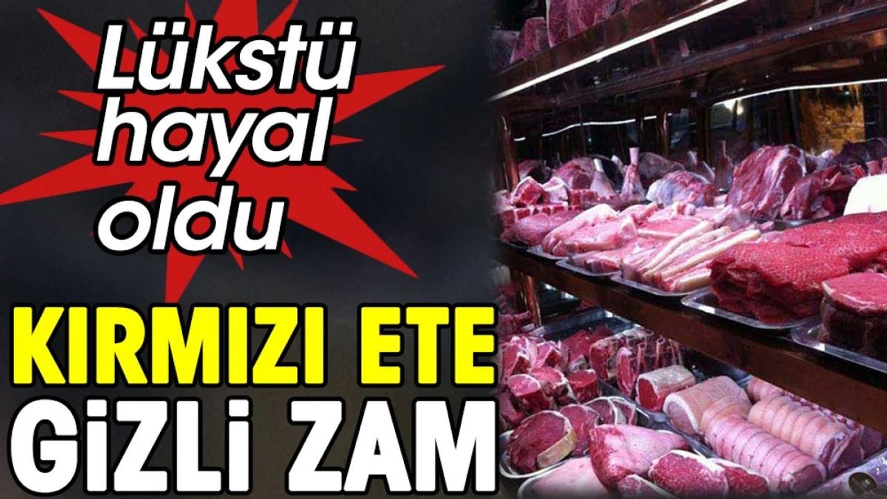 Kırmızı Et Fiyatları Yükseliyor: Enflasyon ve Maliyet Artışı Etkisi