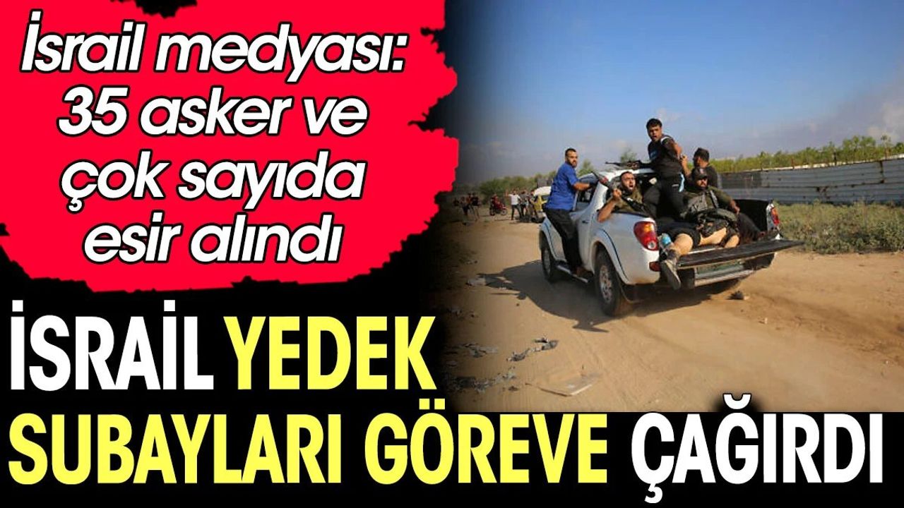 İsrail Yedek Subayları Göreve Çağırdı