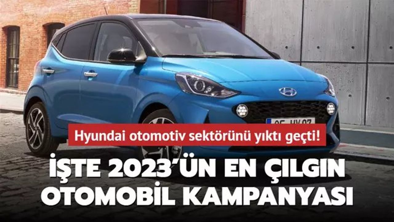 Hyundai Bayon ve Hyundai i10 Modelleri Türkiye Pazarında