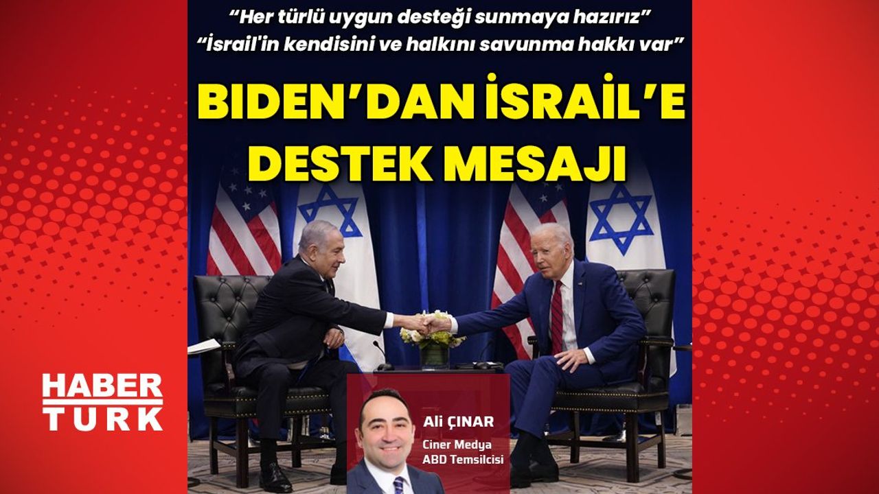 Joe Biden, İsrail Başbakanı Netanyahu ile Görüştü