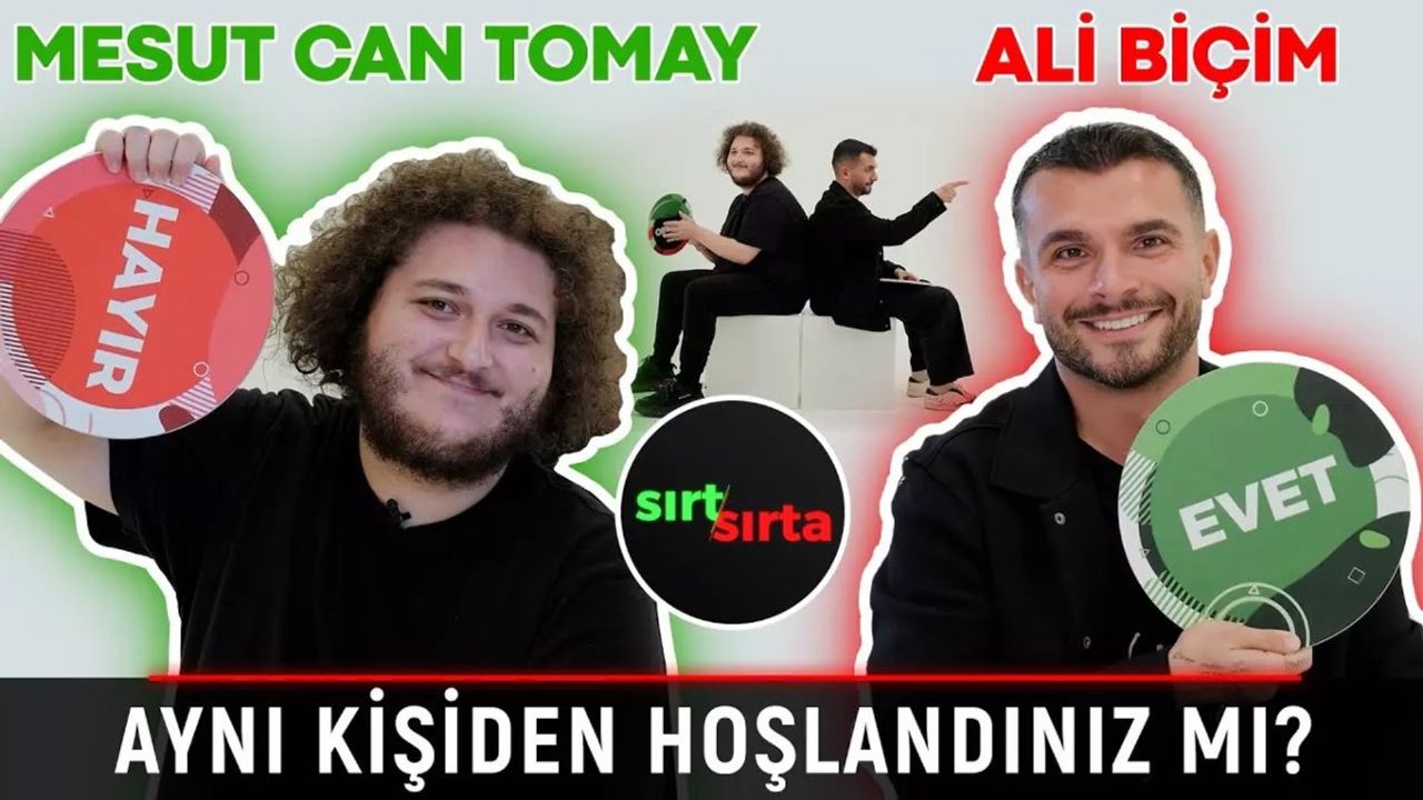 Ali Biçim ve Mesut Can Tomay ile Sırt Sırta: Eğlencenin İkilisi