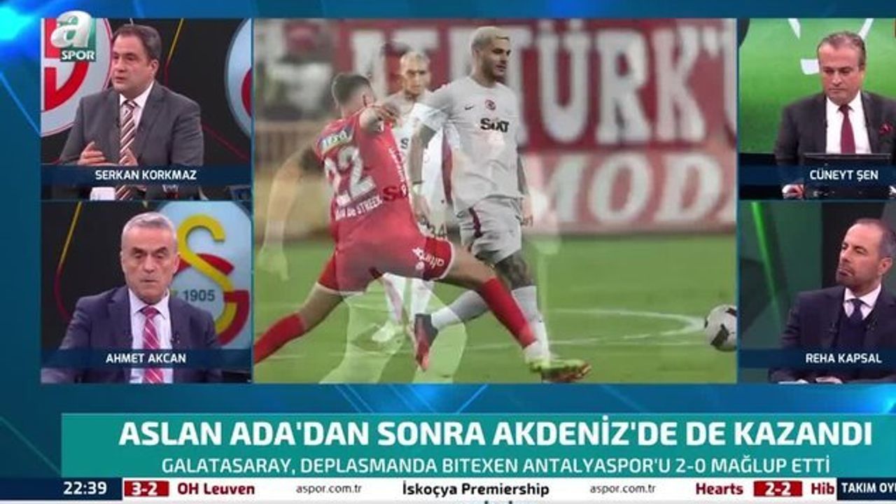 A Spor Yorumcusu Serkan Korkmaz, Antalyaspor - Galatasaray Maçı Sonrası Açıklamalar Yaptı