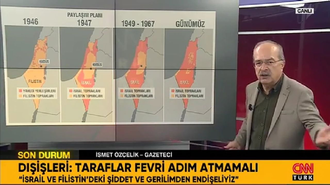 Fulya Kalfa'nın CNN Türk Masası Programında Filistin İsrail İlişkisi Tartışıldı