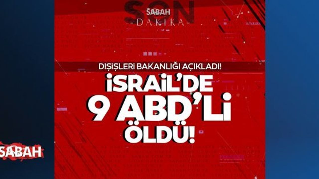 ABD ve İngiltere, Hamas Saldırısında Vatandaşlarının Öldüğünü Doğruladı