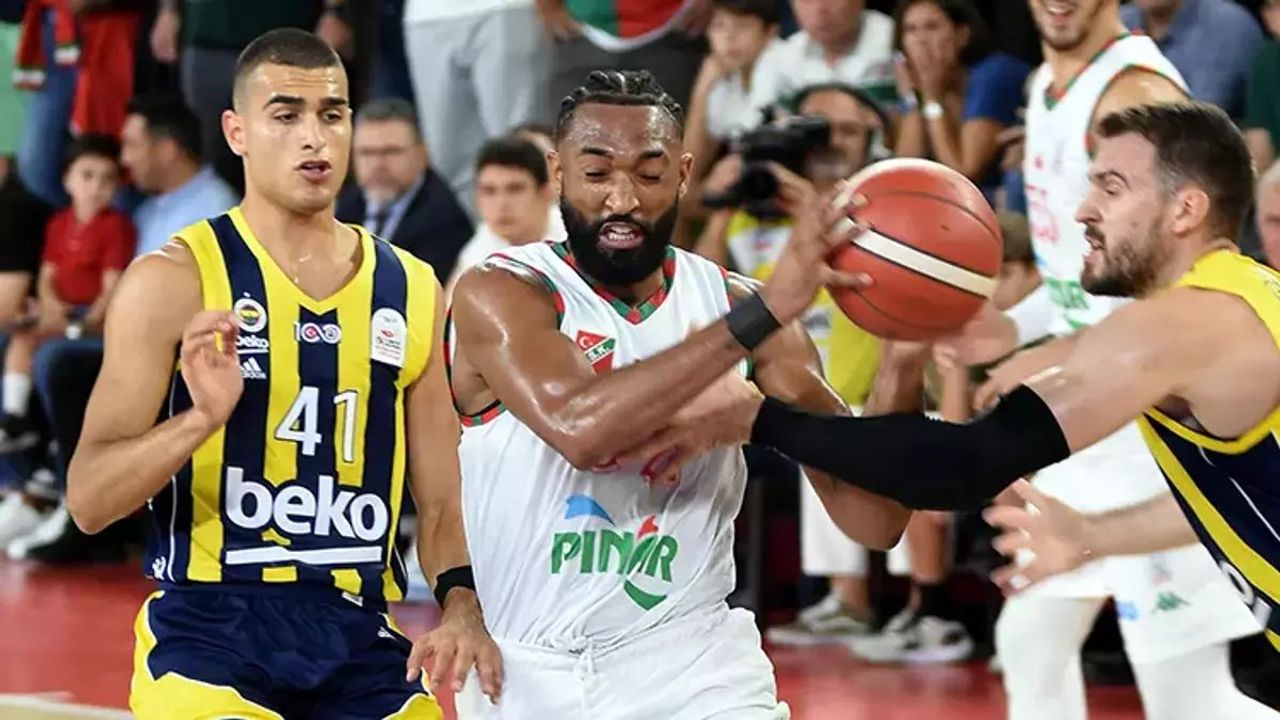 Pınar Karşıyaka Evinde Fenerbahçe Beko'yu Yendi